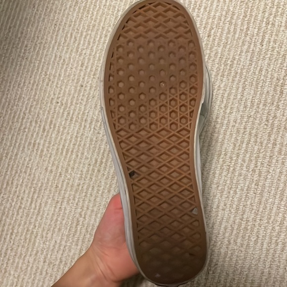 Baby Blue suede old school vans - Picture 4 of 6